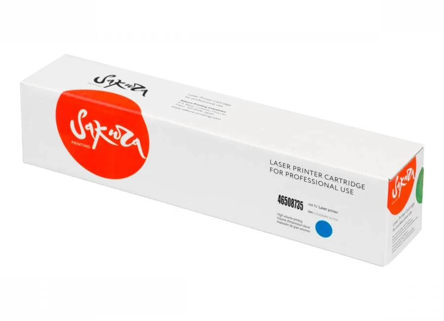 Картридж Sakura SA46508735 (синий) Картридж Sakura SA46508735 (синий)