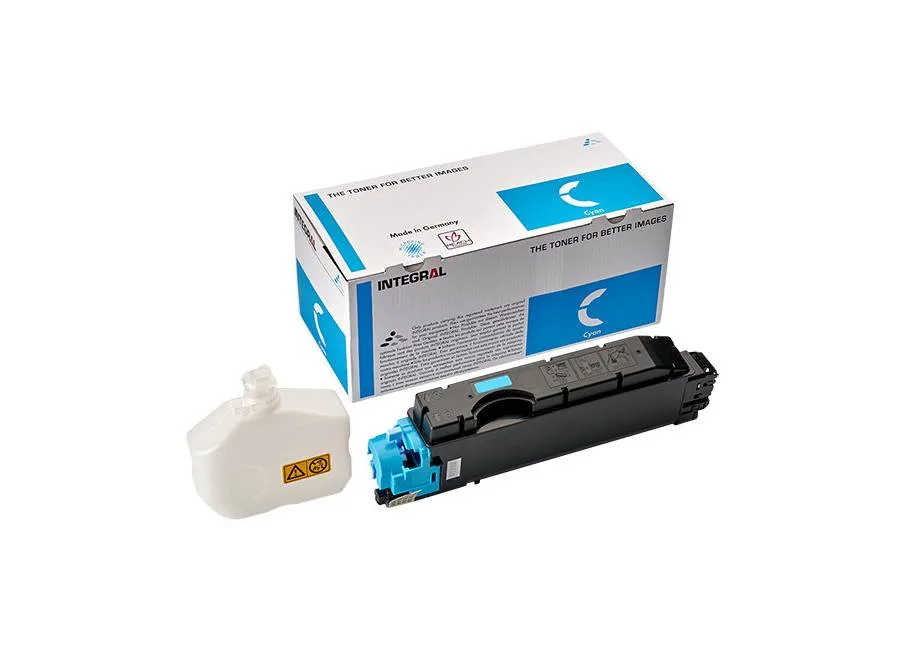 Тонер-картридж Integral TK-5140C с чипом для Kyocera