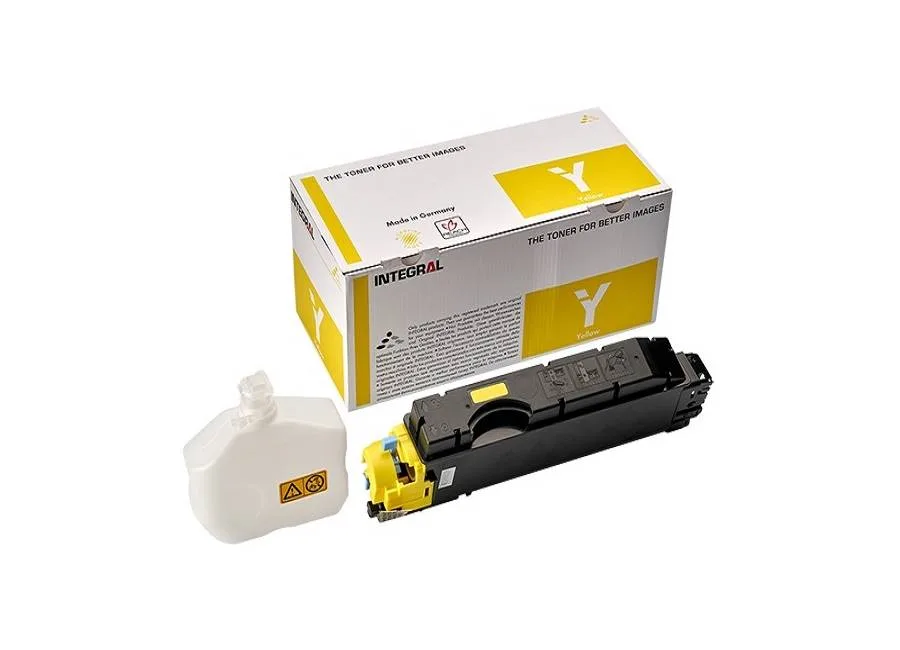 Тонер-картридж Integral TK-5150Y с чипом для Kyocera