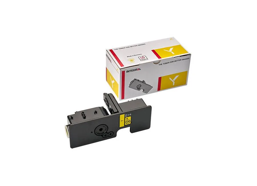 Тонер-картридж Integral TK-5220Y с чипом для Kyocera
